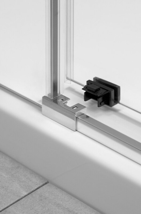 Radaway дверь для душевого уголка kdd 120x200 правая профиль хром, стекло прозрачное, петли справа, Espera - 380153-01R