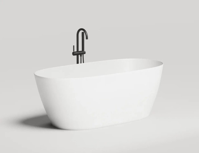 Salini ванна отдельностоящая 165x75, sofia, 103611g цвет: глянцевый белый