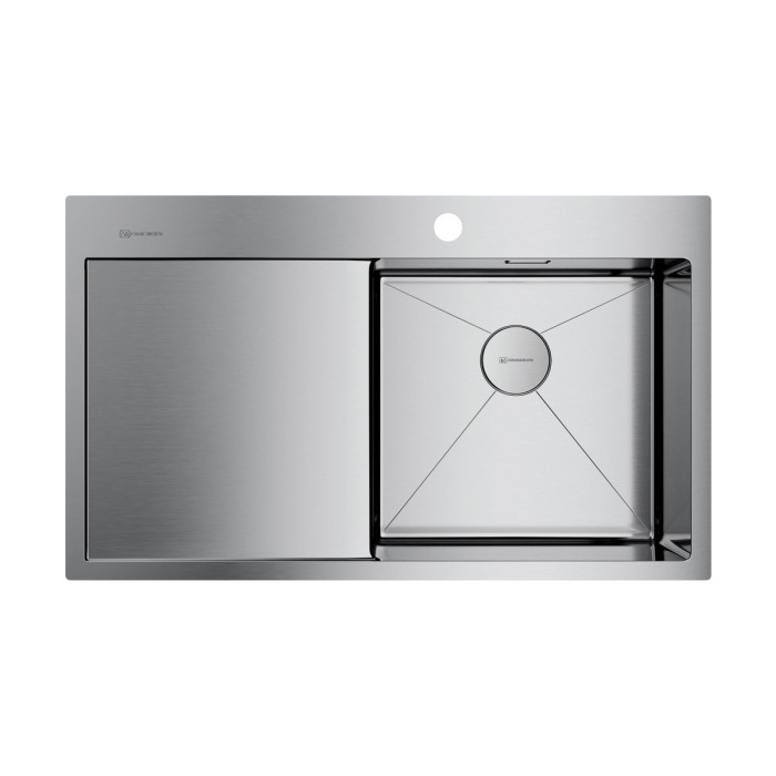 Omoikiri кухонная мойка Akisame 86-R, нержавеющая сталь арт. 4993763
