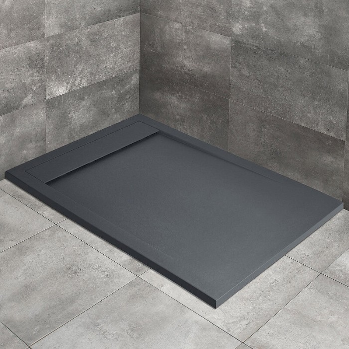Radaway душевой поддон из искусственного камня 120x90 антрацит, Teos - HTF12090-64