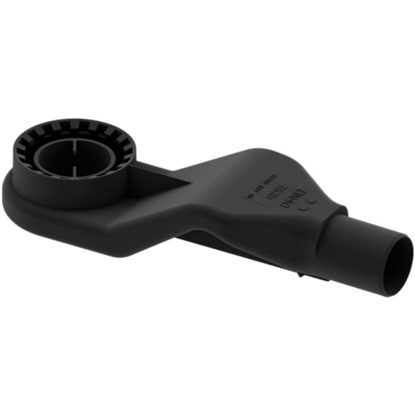 TECE сифон, 0,5 л/c, dn 40, выход вбок, высота монтажа от нижнего края сифона до верхнего края слива – 67 мм. ( при уст. без опор), drainline - 650004