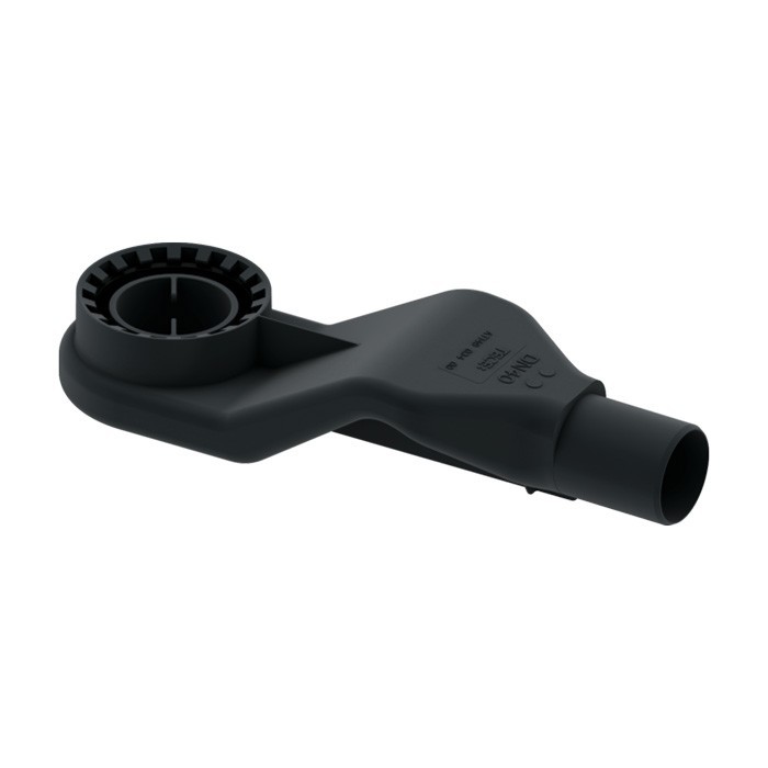 TECE сифон, 0,5 л/c, dn 40, выход вбок, высота монтажа от нижнего края сифона до верхнего края слива – 67 мм. ( при уст. без опор), drainline - 650004