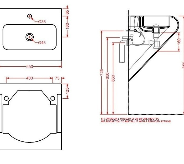 ArtCeram раковина для ванной комнаты, lfl002 01 00 la fontana цвет: белый глянцевый