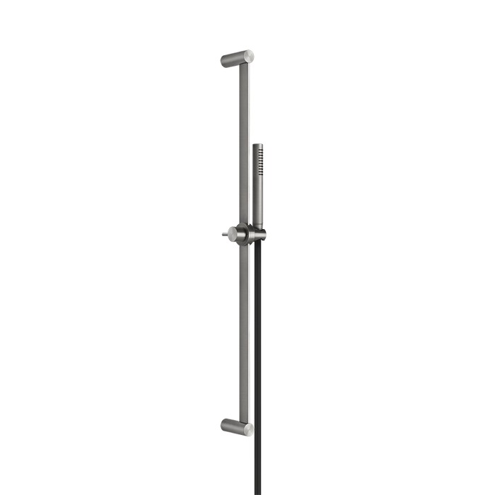Gessi Штанга в комплекте с душевой лейкой с легкой очисткой, шланг 1,50м, Shower316, 54044#239 цвет: шлифованная сталь