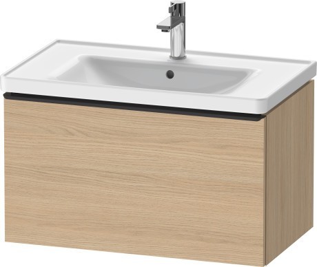 Duravit тумба подвесная под раковину 784 мм х 452 мм, d-neo, de425503030 цвет: натуральный дуб