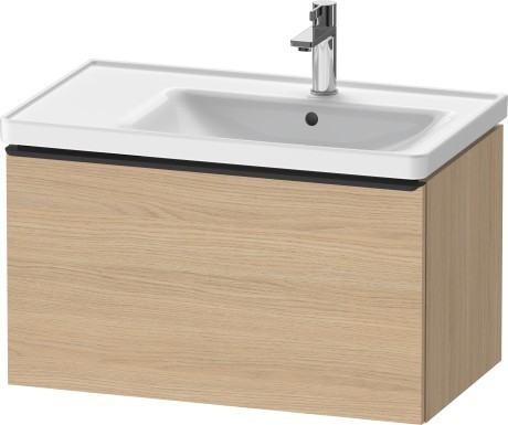 Duravit тумба подвесная под раковину 784 мм х 452 мм, d-neo, de425503030 цвет: натуральный дуб