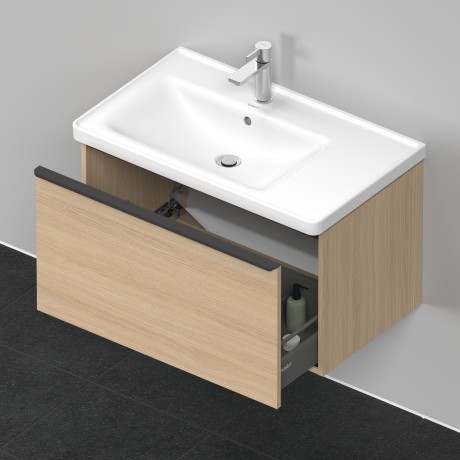 Duravit тумба подвесная под раковину 784 мм х 452 мм, d-neo, de425503030 цвет: натуральный дуб