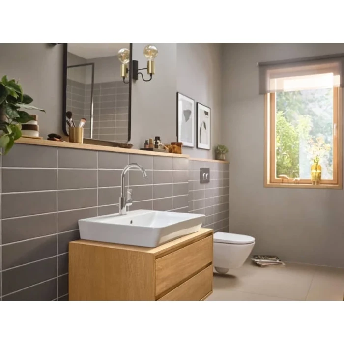 Hansgrohe смеситель для раковины с донным клапаном, Rebris E, хром арт. 72576000