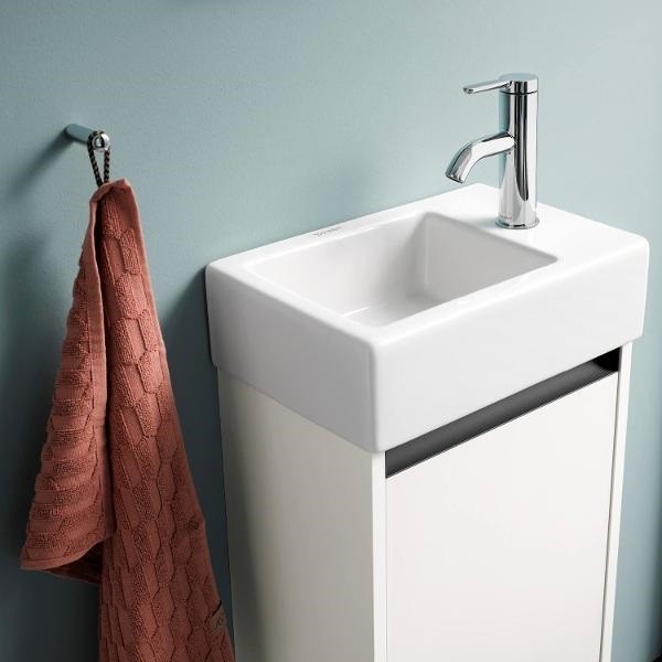 Duravit тумба подвесная под раковину 238 мм х 364 мм х 440 мм, ketho.2, k25071l22220000 цвет: белый глянцевый