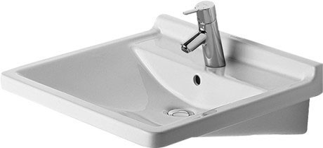 Duravit раковина подвесная strack 3 60х54 см, starck 3, 0309600000 цвет: белый