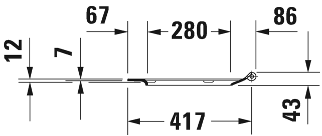 Duravit сиденье для унитаза с крышкой с автоматическим закрыванием, durastyle, 0063790000 цвет: белый