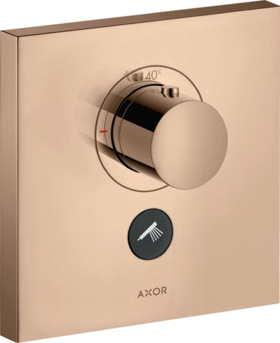 AXOR термостат для душа, ShowerSelect, красное золото арт. 36716300