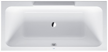 Duravit акриловая ванна 1900 х 900 c двумя наклонами для спины, durastyle, 700299000000000 цвет: белый