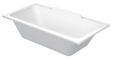 Duravit акриловая ванна 1900 х 900 c двумя наклонами для спины, durastyle, 700299000000000 цвет: белый