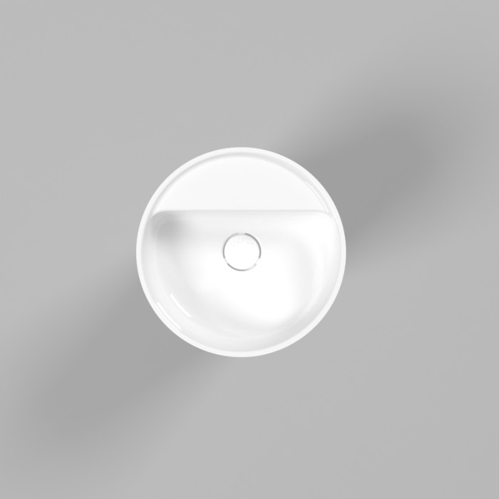 Раковина, напольная d43, Whitecross Pantheon, белый глянец арт. 0708.043043.100