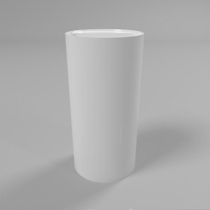 Раковина, напольная d43, Whitecross Pantheon, белый глянец арт. 0708.043043.100