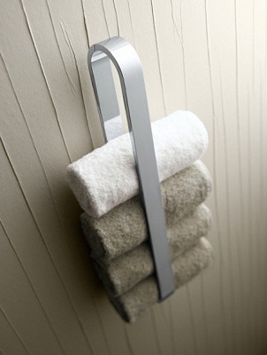 Keuco держатель для полотенца для 6 гостевых полотенец (30 х 50 см) 46 см, edition 300, хром арт. 30070 010000