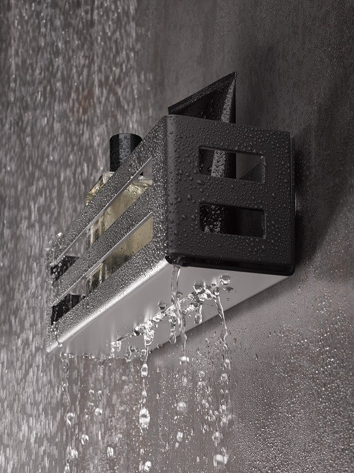 Keuco полка для ванной (корзина) seifenk rbe, universal, черный матовый арт. 24954 370000