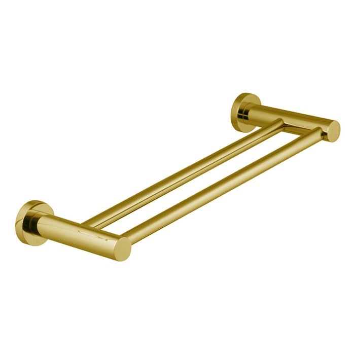 Fima Carlo Frattini полотенцедержатель 30см., двойной, подвесной, accessori, золото арт. f6001/40or