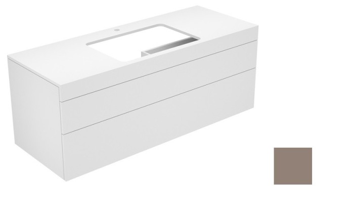 Keuco тумба под умывальник, edition 400, трюфель арт. 31573 370100