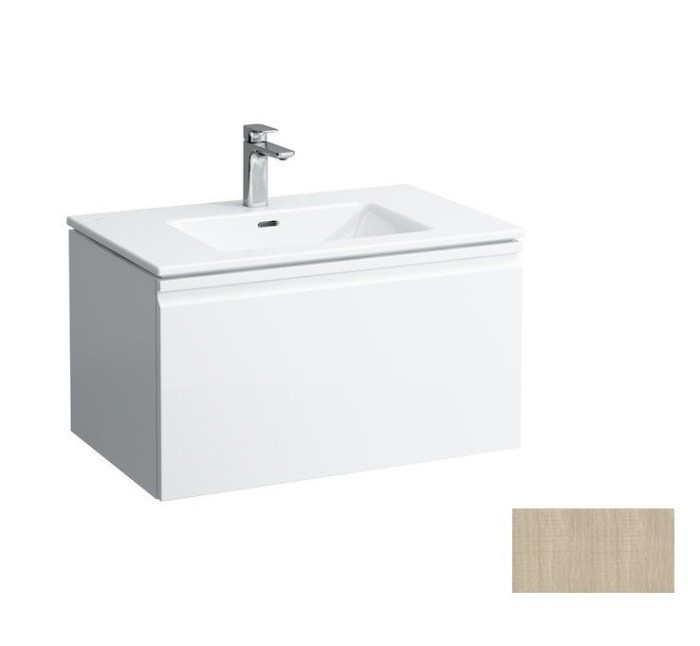 LAUFEN тумба с раковиной с ящиком и дополнительным отсеком, PRO S - 8.6096.4.479.104.1