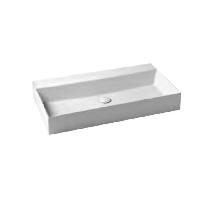 Azzurra Раковина 45x102 Elegance, ELLP102450Q0BI/(EQA102*bi)*0 цвет: белый