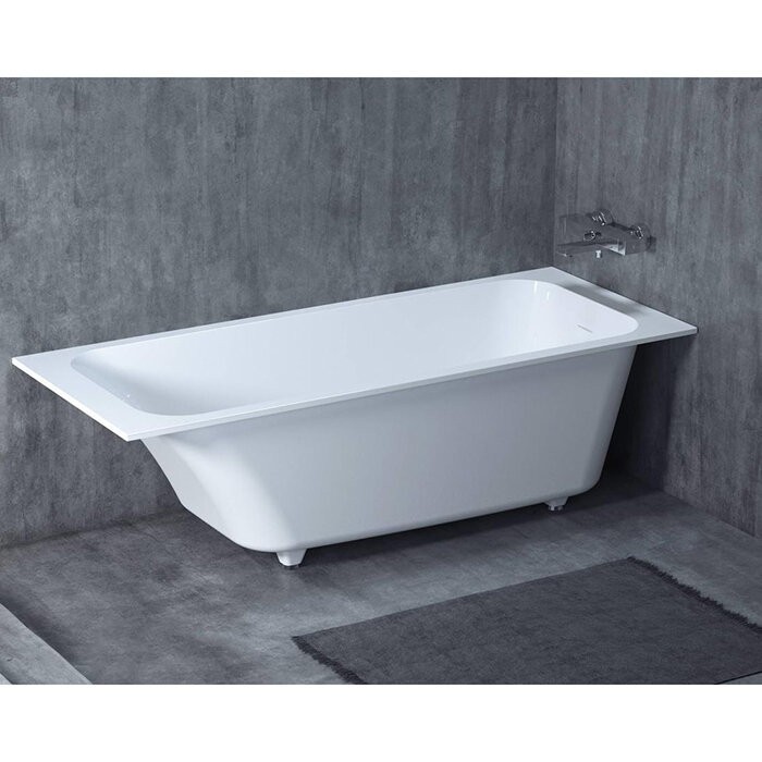 Salini ванна встраиваемая 170x70, orlanda, 102121mrh цвет: матовый белый