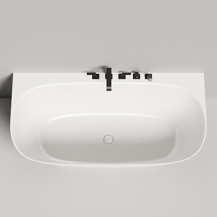 Salini ванна пристенная 160x80, sofia, 102527m цвет: матовый белый