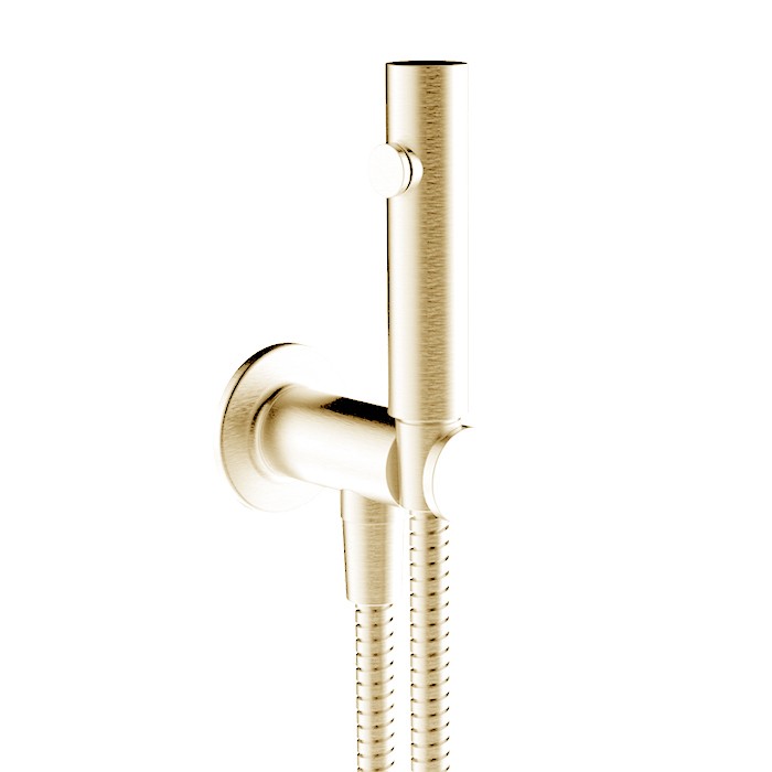Gessi Гигиенический душ, 1/2". цвет: золото, Inciso, 58153#246 цвет: золото