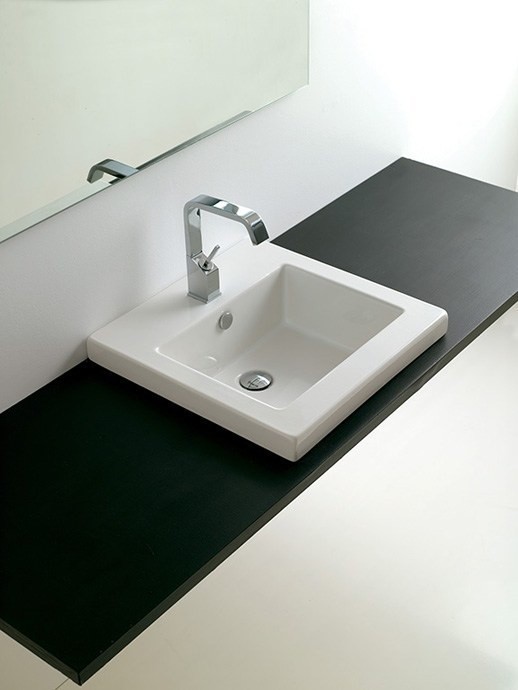 ArtCeram раковина (врезная), gpl005 01 00 gap цвет: белый глянцевый