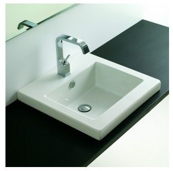 ArtCeram раковина (врезная), gpl005 01 00 gap цвет: белый глянцевый