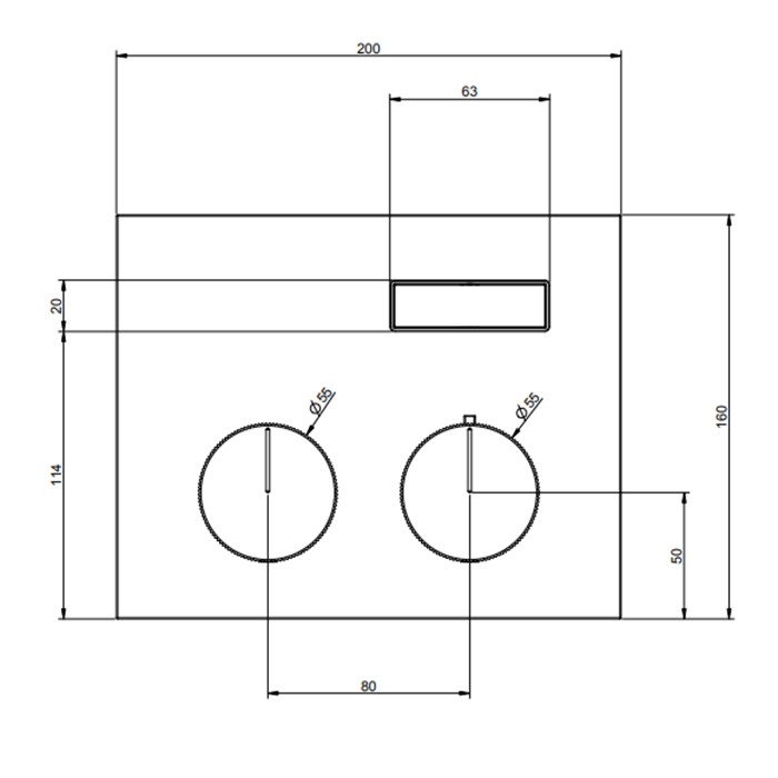 Gessi Термостат для душа, 1 источник, Hi Fi, 63002#706 цвет: black metal pvd