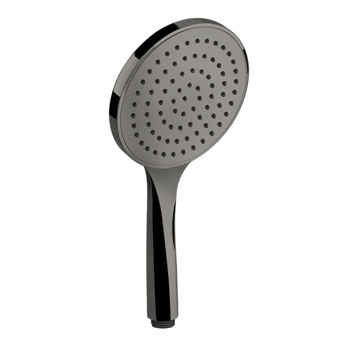 Gessi Душевая лейка с защитой от известкового налёта, Rettangolo, 14370#707 цвет: black metal brushed pvd