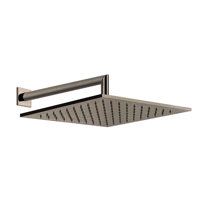Gessi Верхний душ, подвесной, поворотная, с защитой от известкового налёта, Emporio shower, 47364#149 цвет: finox brushed nickel