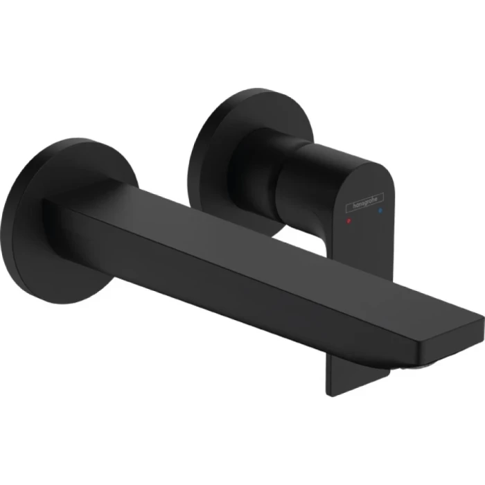 Hansgrohe смеситель для раковины с выпуском, Rebris E, черный арт. 72568670