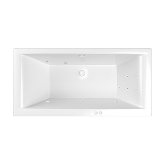 Ванна 170x80 line, Whitecross Savia duo, белый арт. 0103.170080.100.LINE.WH