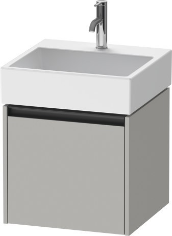 Duravit тумба подвесная под раковину 460 мм х 484 мм х 440 мм, ketho.2, k25074007070000 цвет: бетонно-серый матовый