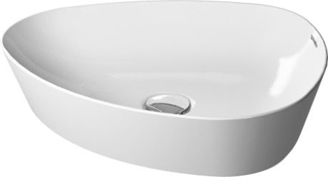 Duravit раковина накладная 50х40см, cape cod, 2339500000 цвет: белый