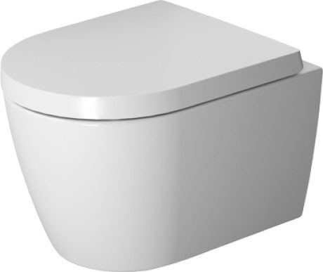 Duravit унитаз подвесной rimless с вертикальным смывом, безободковый, me by starck, 2530092000 цвет: белый
