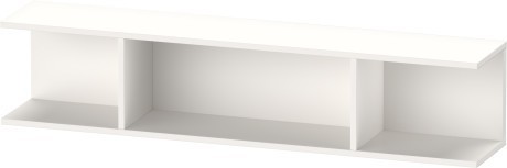 Duravit полка подвесная в ванную комнату с 3 отделениями 150 мм х 800 мм х 170 мм, ketho.2, k21208084840000 цвет: белый суперматовый
