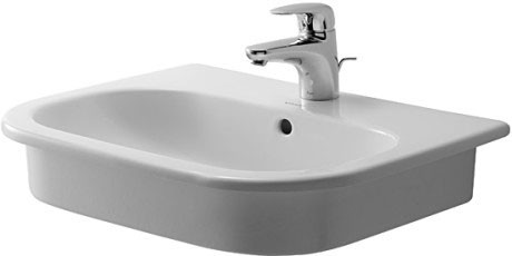 Duravit раковина встраиваемая сверху 54х43 см, d-code, 0337540000 цвет: белый