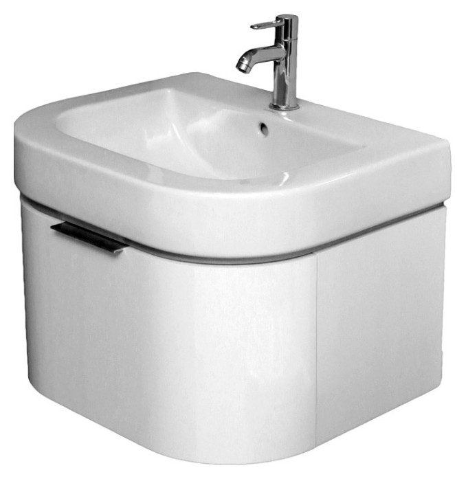 Duravit тумба подвесная 511 мм х 780 мм, happy d, 6277 22 цвет: белый глянцевый