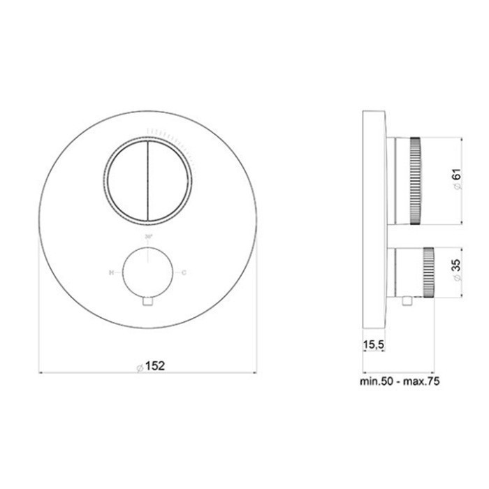 Almar смеситель для душа, core, e176632.cr цвет: хром