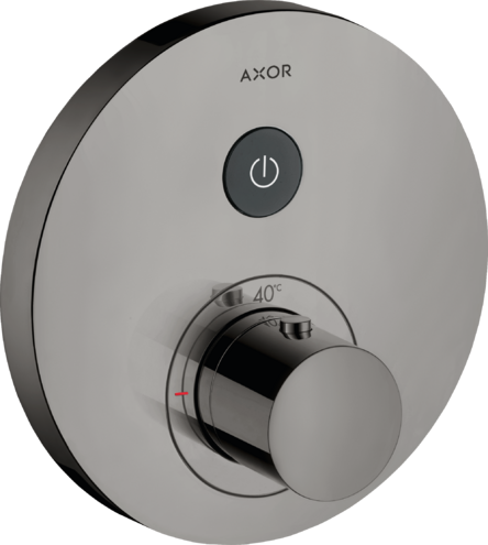 AXOR термостат для душа, ShowerSelect, полированный черный хром арт. 36722330