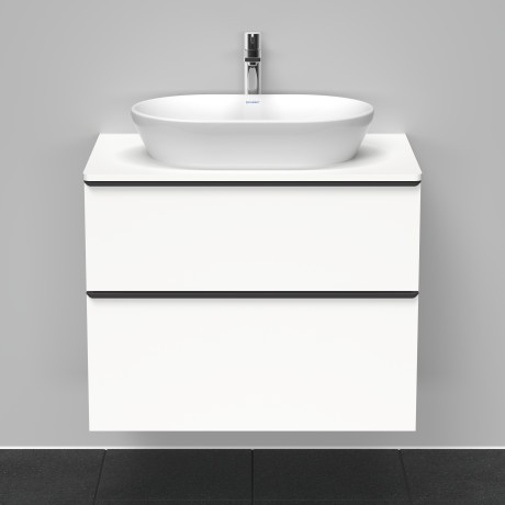 Duravit тумба подвесная под раковину 800 мм х 550 мм, d-neo, de496701818 цвет: gres pietra grey opaco