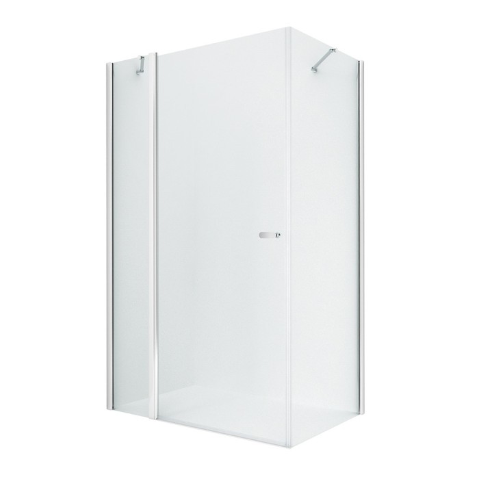Душевое ограждение 90x90x195, New trendy New soleo chrome, хром арт. K-0395