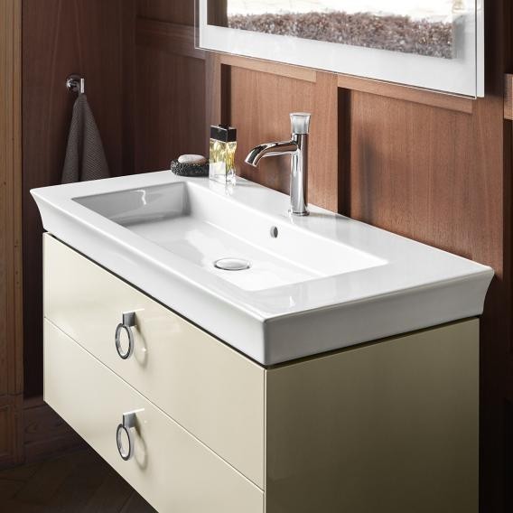 Duravit раковина встраиваемая 1050 мм х 490 мм, с переливом, white tulip, 2363100060 цвет: белый