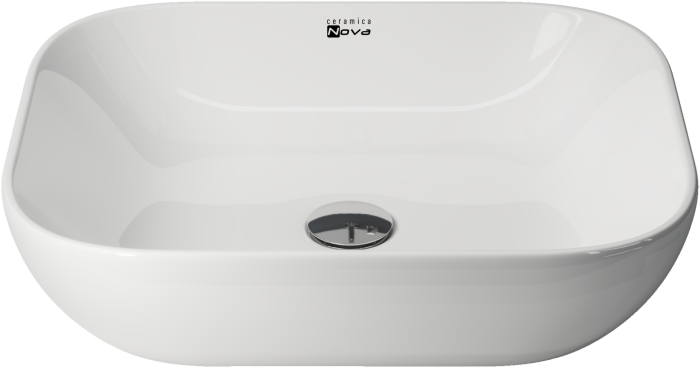 Ceramicanova раковина накладная element, cn1604 цвет: белый
