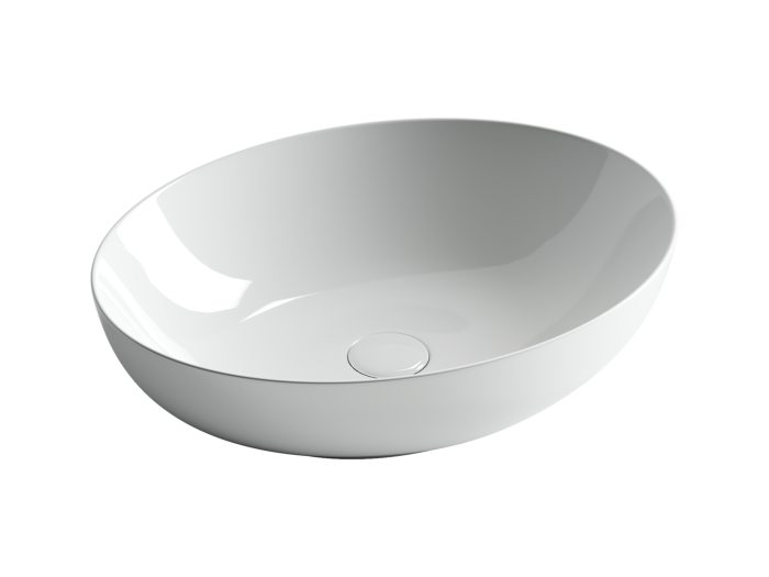 Ceramicanova раковина накладная element, cn6017 цвет: белый