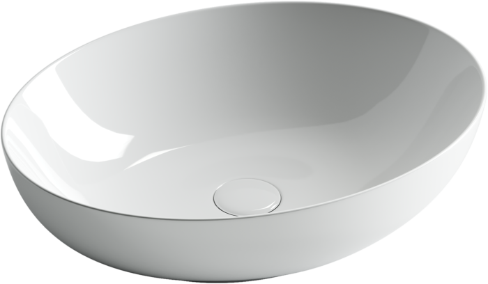 Ceramicanova раковина накладная element, cn6017 цвет: белый